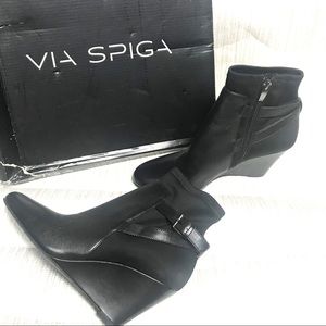 Via Spiga Futura Wedge Bootie